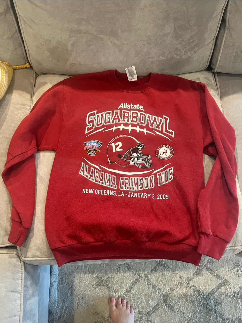 Jerzees Alabama Sugar Bowl Crewneck Sweatshirt